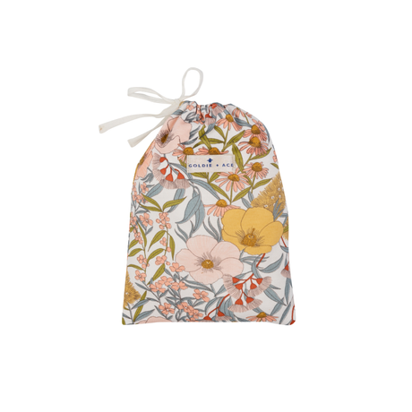 Goldie & Ace Fitted Bassinette Sheet - Golden Vintage Floral