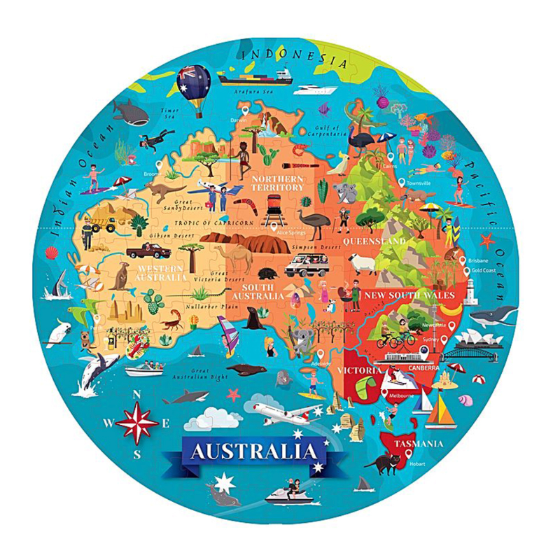 Travel Learn Australia Puzzle