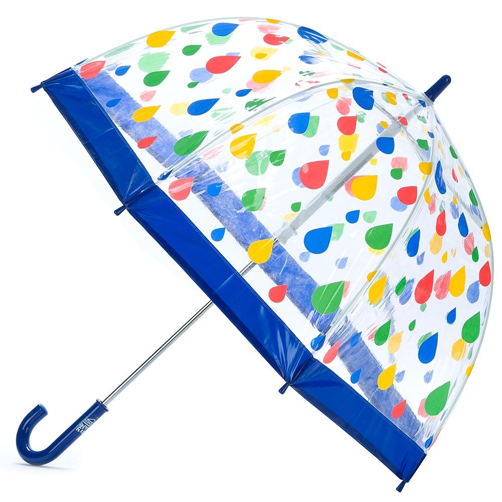 Clifton Birdcage Umbrella - Raindrops