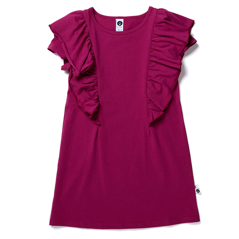 Littlehorn Coco Dress - Crimson