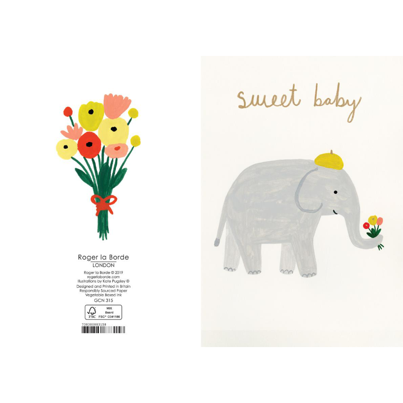 Kate Pugsley - Sweet Baby - Elephant