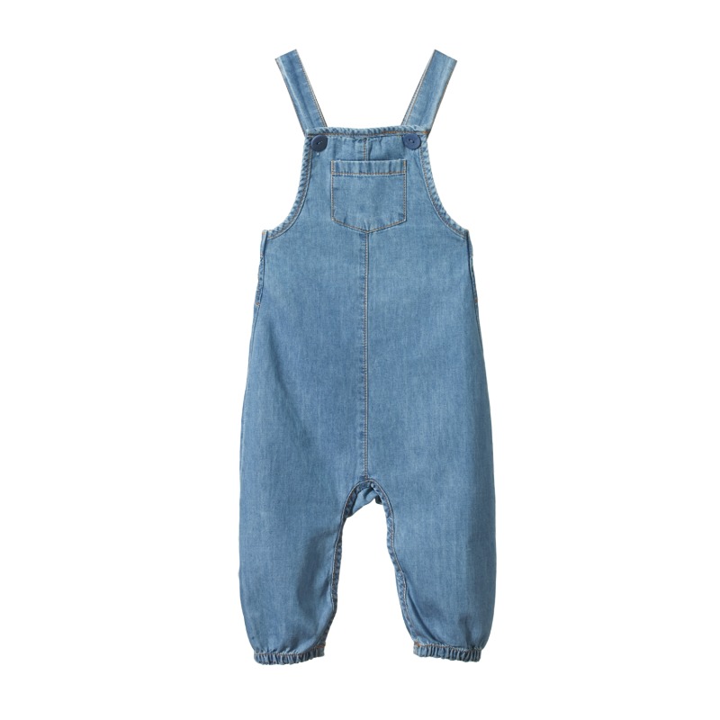 Nature Baby Tipper Overalls - Chambray