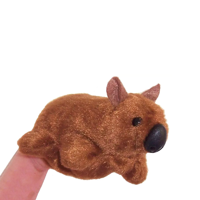 Wombat Finger Puppet