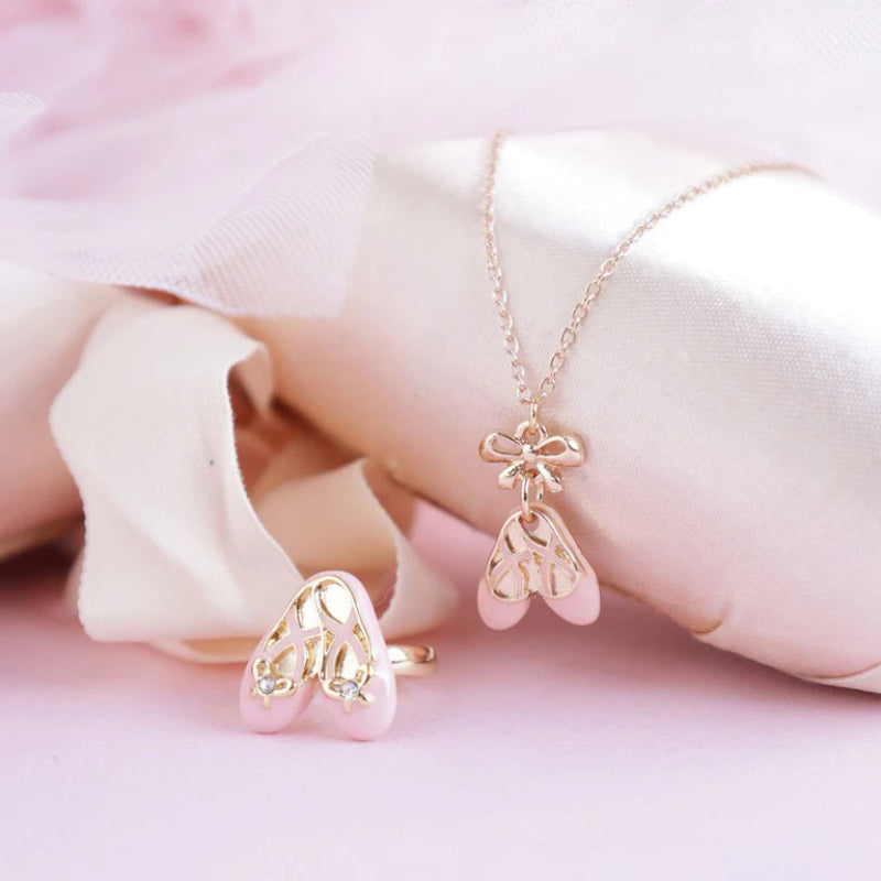 Lauren Hinkley Necklace - Ballet Slippers
