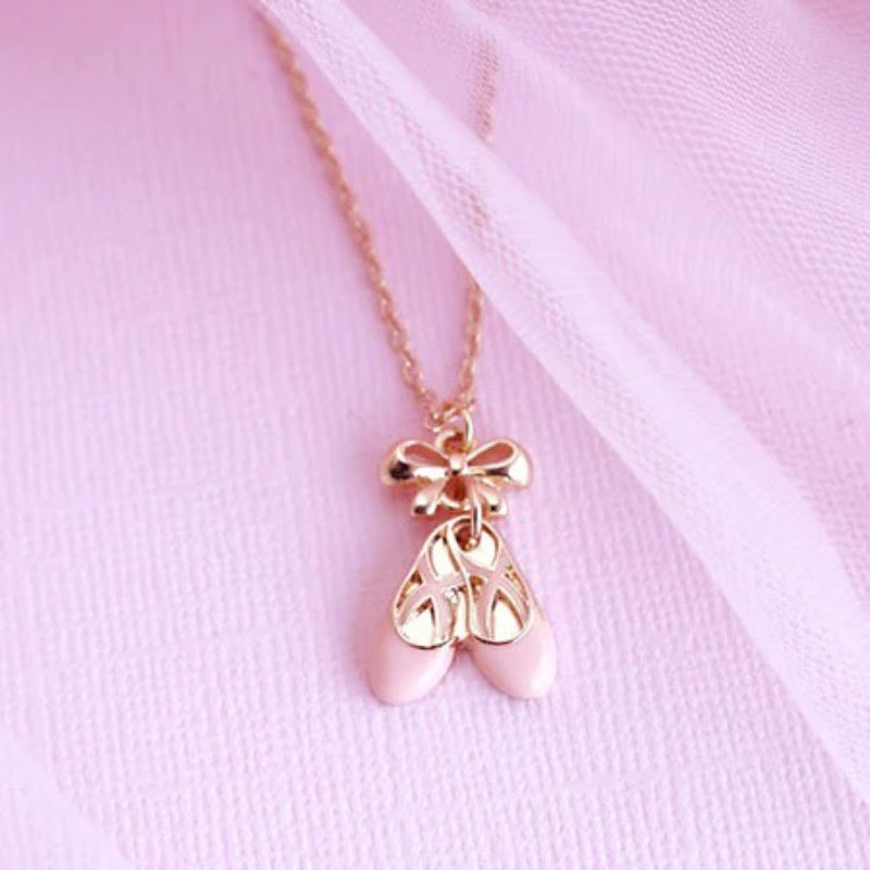 Lauren Hinkley Necklace - Ballet Slippers