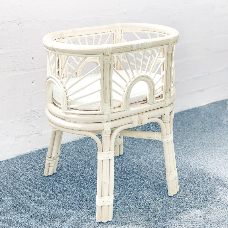 Cane doll bassinet best sale