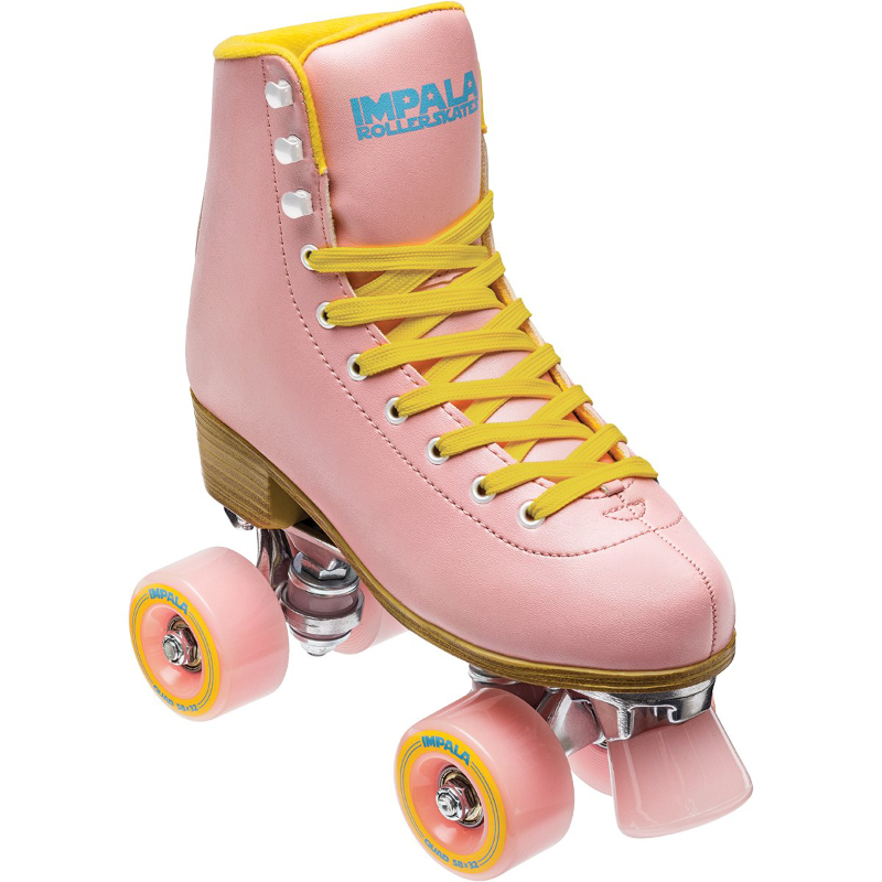 Impala Quad Skate - Pink/Yellow