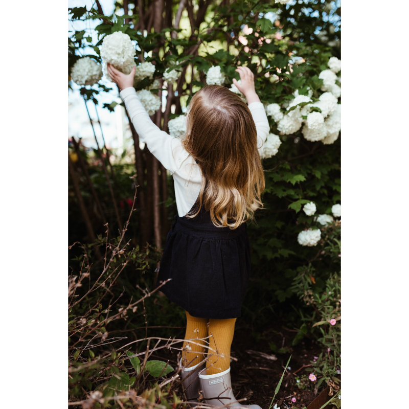 Peggy Cleo Pinafore - Navy