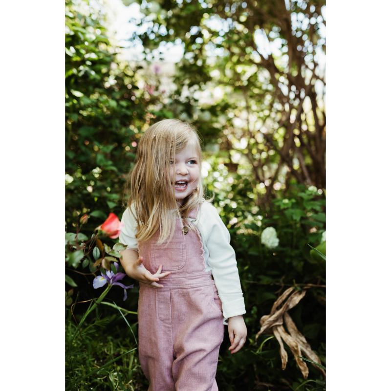 Peggy Cleo Overall - Dusty Pink
