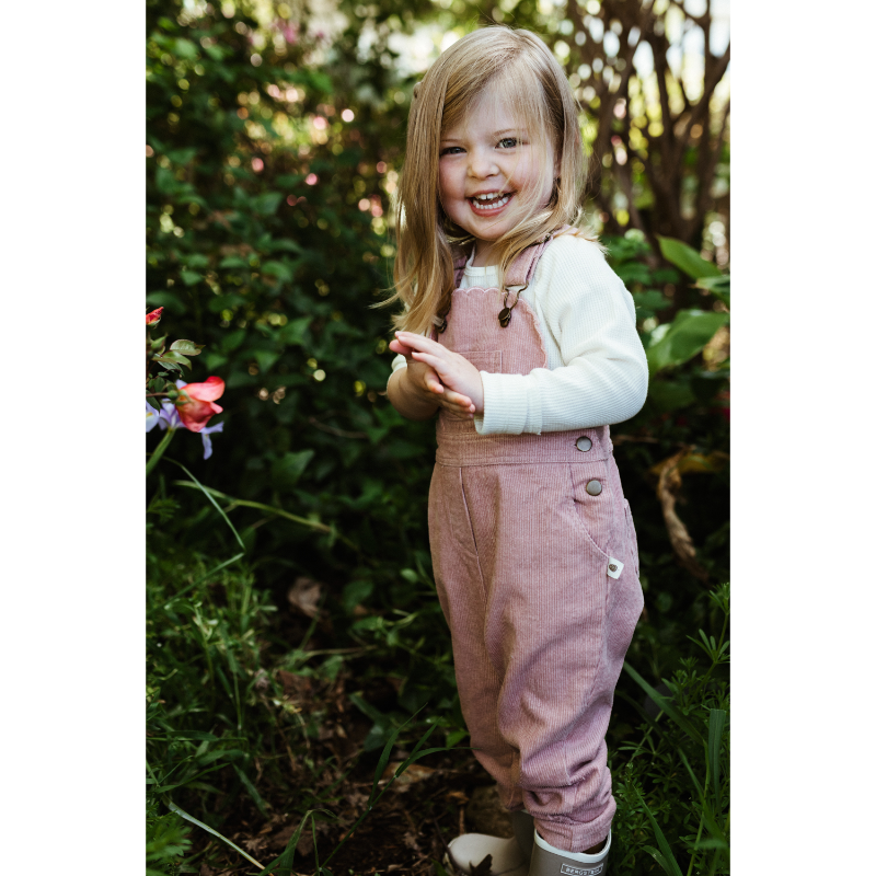 Peggy Cleo Overall - Dusty Pink