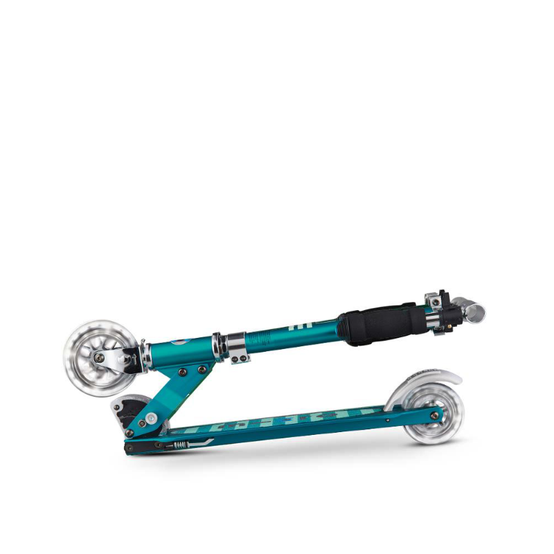 Micro Sprite LED Scooter - Sea Green Stripe