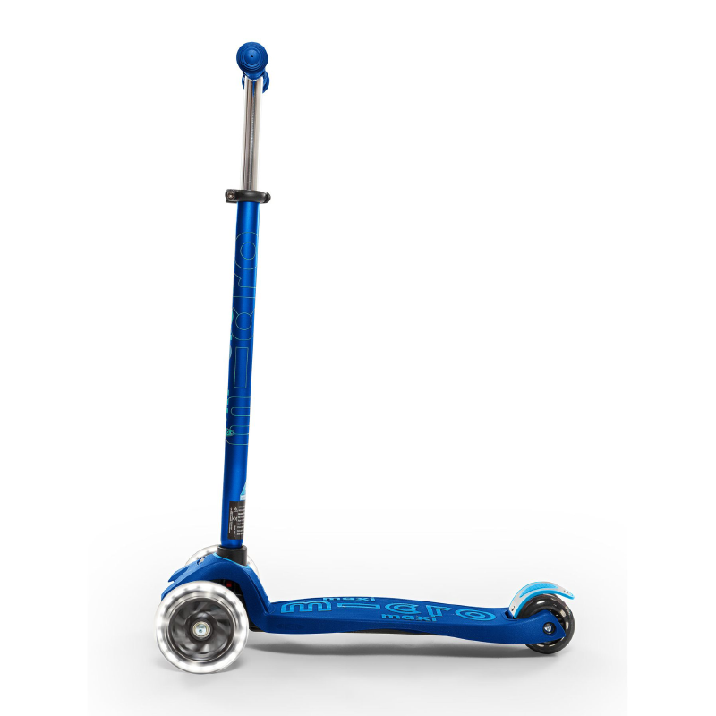 Micro Maxi Deluxe LED Scooter - Navy Blue