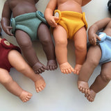 handmade dolls clothes for Minland dolls. Dolls nappy. Kids store, kid toy shop Sydney.
