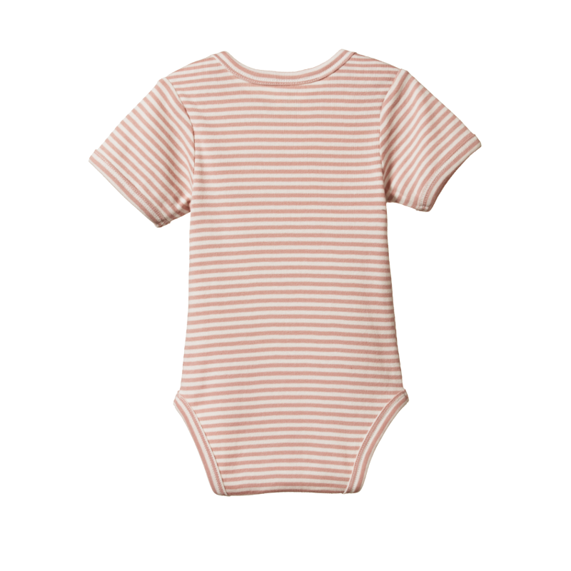 Nature Baby SS Bodysuit - Tulip Stripe