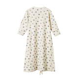 Nature Baby Gown - Pressed Pansy