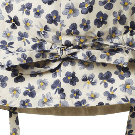 Nature Baby Poplin Sunhat - Pressed Pansy Meadow