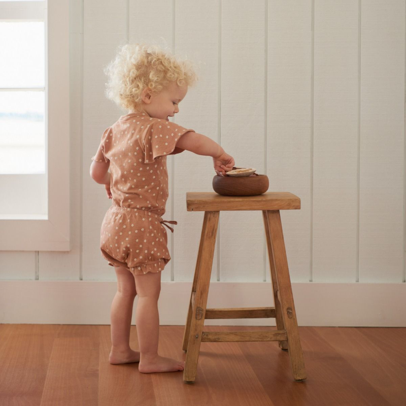 Nature Baby Petal Bloomers - Flora Cork Marle