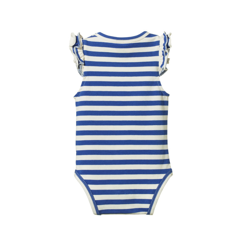 Nature Baby Fleur Bodysuit - Isle Blue