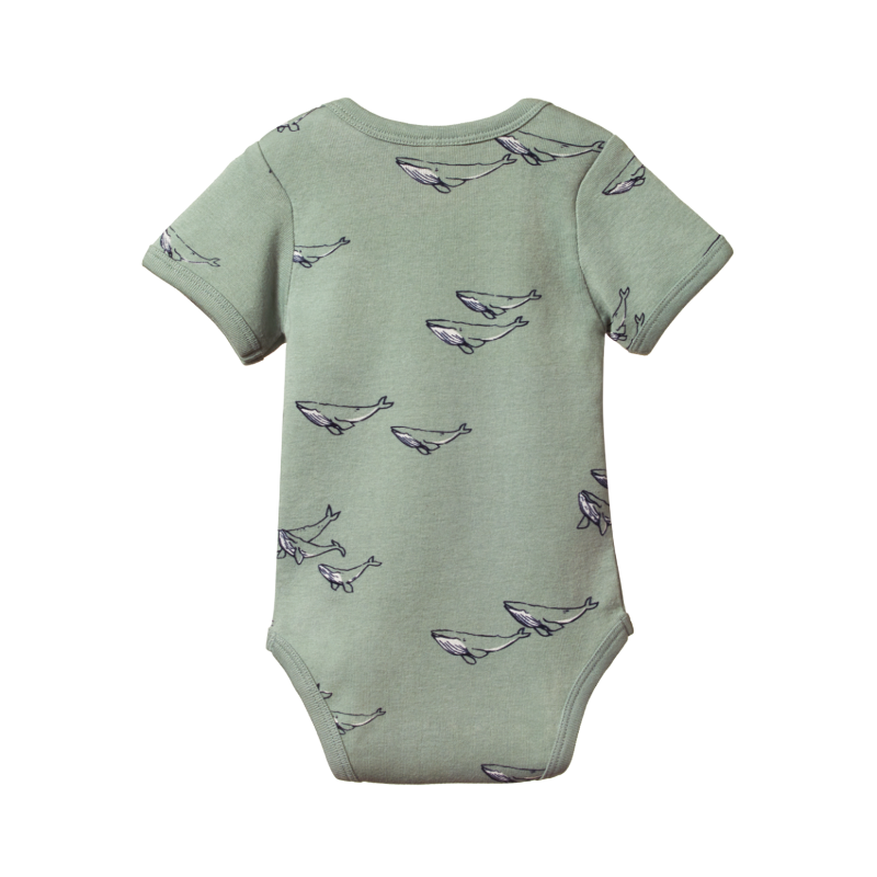 Nature Baby SS Bodysuit - Humpback Whale