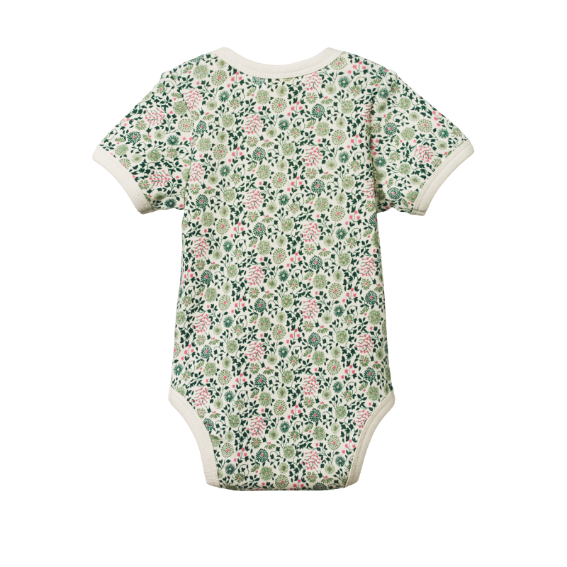 Nature Baby SS Bodysuit - Willow Print