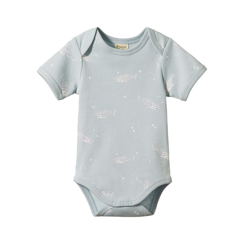 Nature Baby SS Bodysuit - Spotted Whale Shark