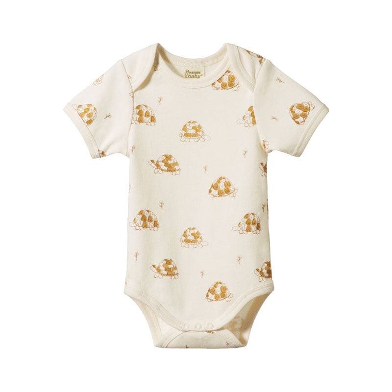 Nature Baby SS Bodysuit - Tortoise