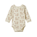 Nature Baby LS Bodysuit - Fox Print