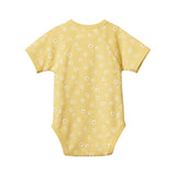 Nature Baby SS Kimono Bodysuit - Strawberry Flower