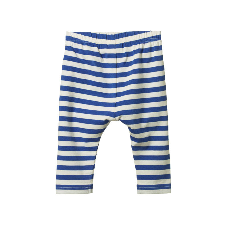 Nature Baby Sunday Pants - Isle Blue Sea Stripe