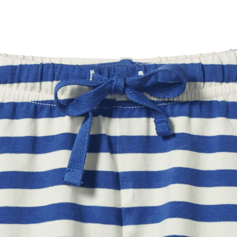 Nature Baby Jimmy Shorts - Isle Blue Sea Stripe