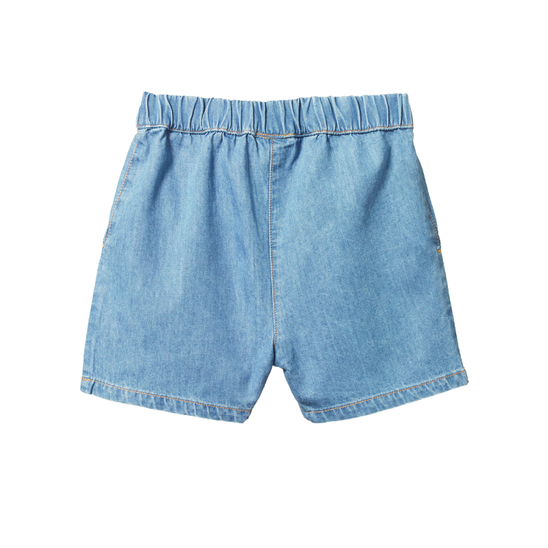 Nature Baby Sailor Shorts Chambray - Sky