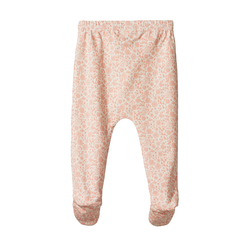 Nature Baby Footed Rompers - Willow Daphne