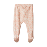 Nature Baby Footed Rompers - Willow Daphne