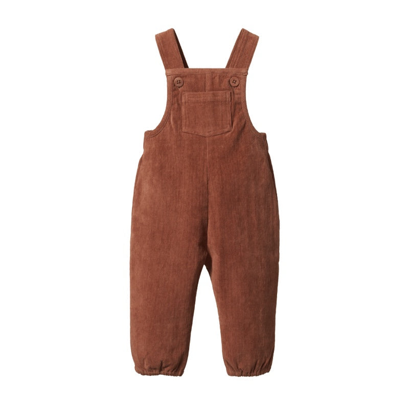 Nature Baby Tipper Overalls - Hazelnut