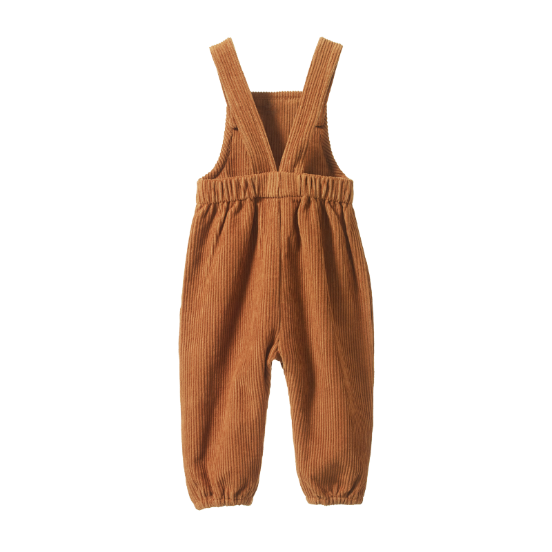 Nature Baby Tipper Overalls - Walnut