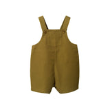 Nature Baby Tucker Shortie Overalls - Cactus