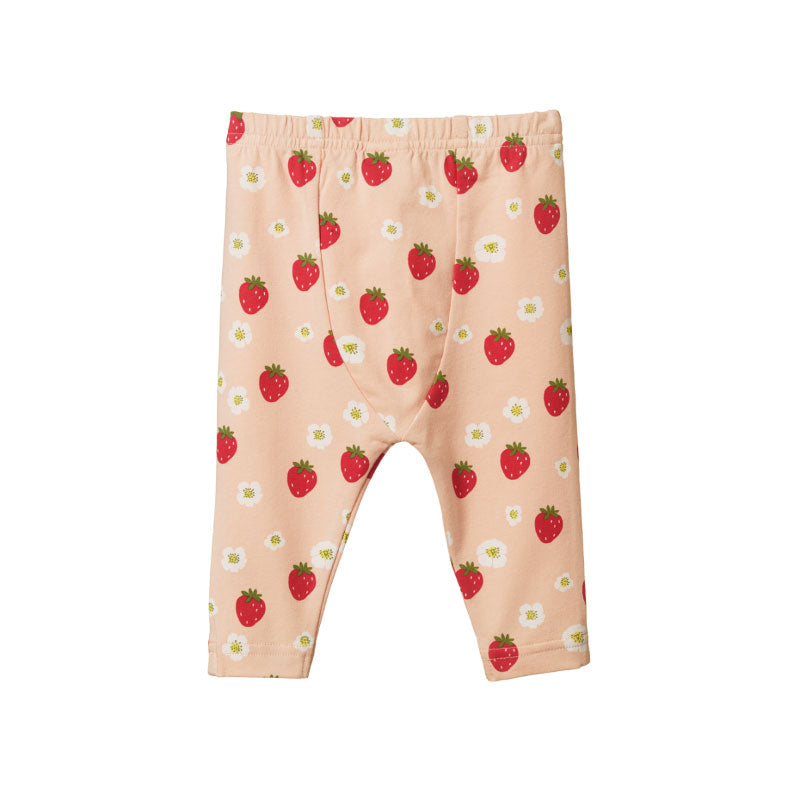 Nature Baby Leggings - Strawberry Fields Peach