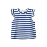 Nature Baby Fleur Tee - Isle Blue Sea Stripe