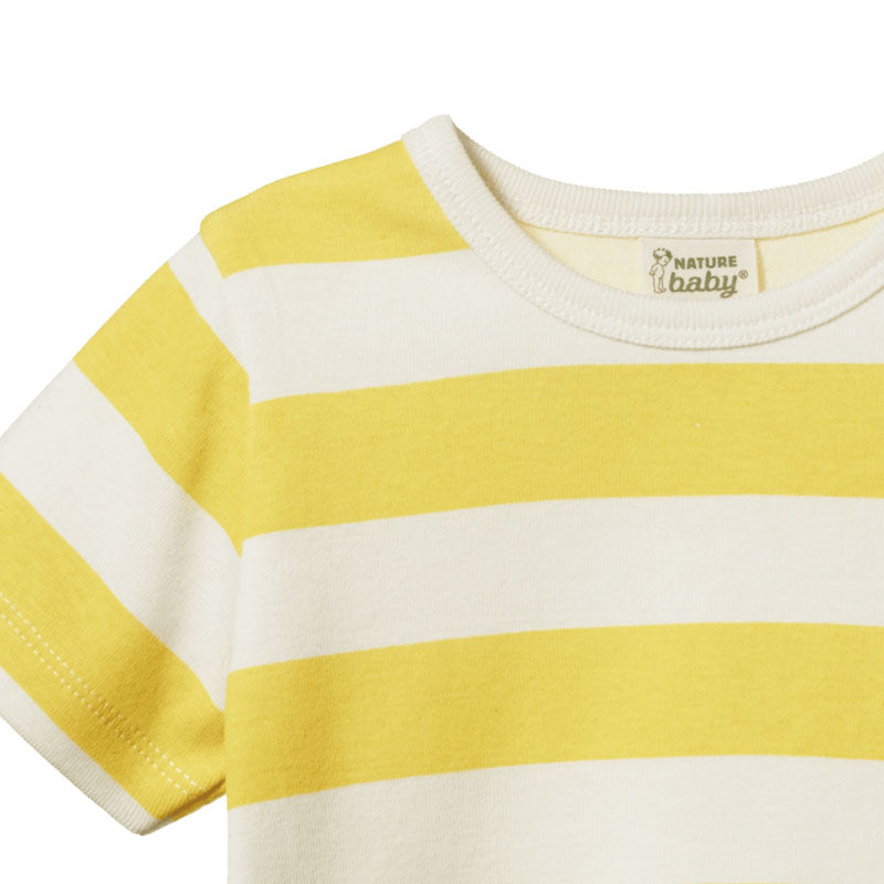 Nature Baby River Tee - Bold Sunny Stripe