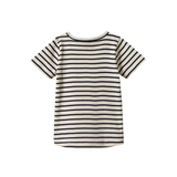Nature Baby River Tee - Navy Sailor Stripe
