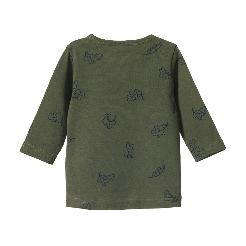 Nature Baby LS River Tee - Oak Leaf Thyme