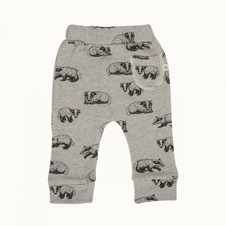 Nature Baby Sweatshirt Pants - Badger Grey