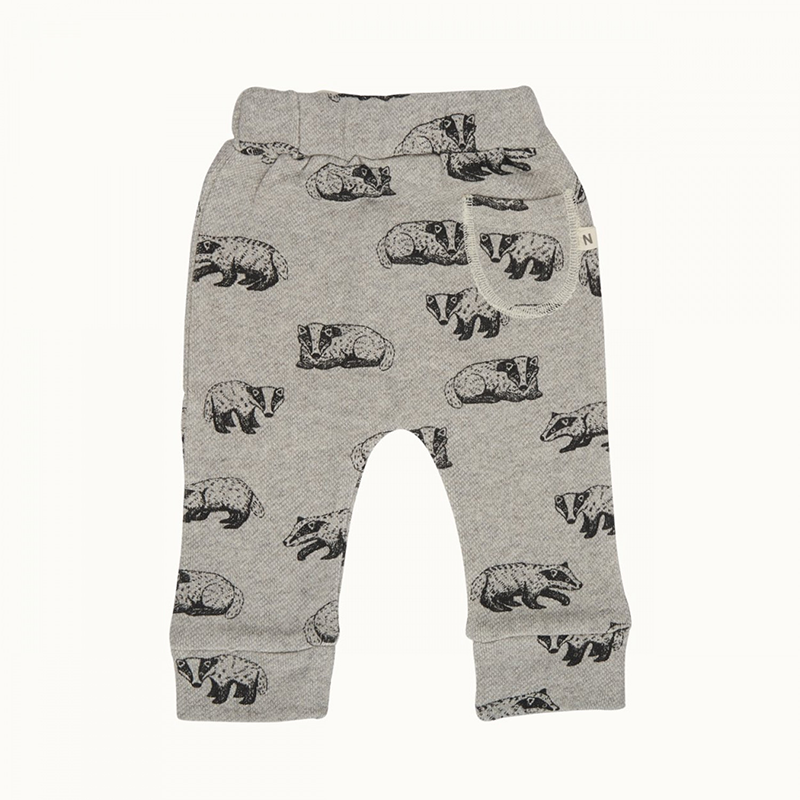 Nature Baby Sweatshirt Pants - Badger Grey