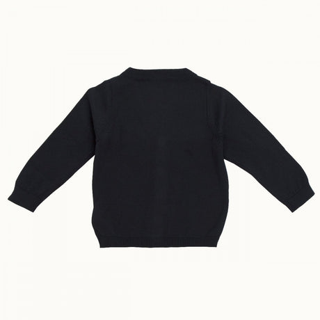 Nature Baby Cotton Knit Cardigan - Navy
