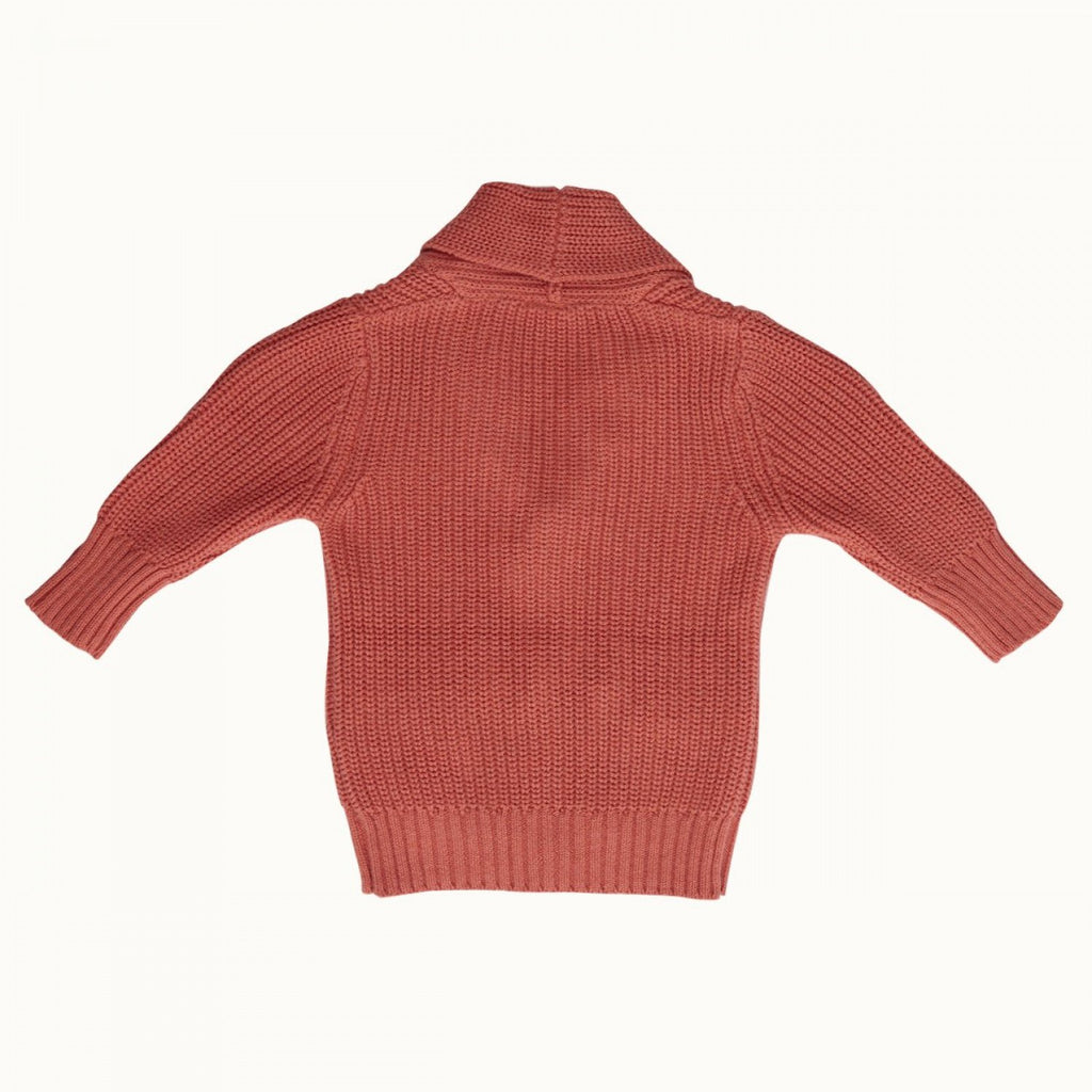 Nature Baby Willow Cardigan - Cranberry