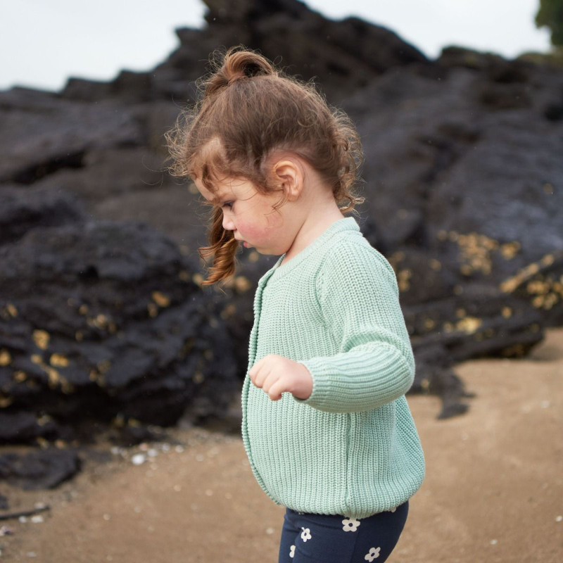 Baby boy 2025 chunky knit cardigan