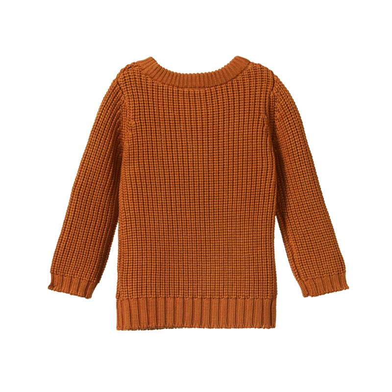 Nature Baby Billy Jumper - Tawny Chunky Knit