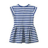 Nature Baby Twirl Dress - Isle Blue Sea Stripe