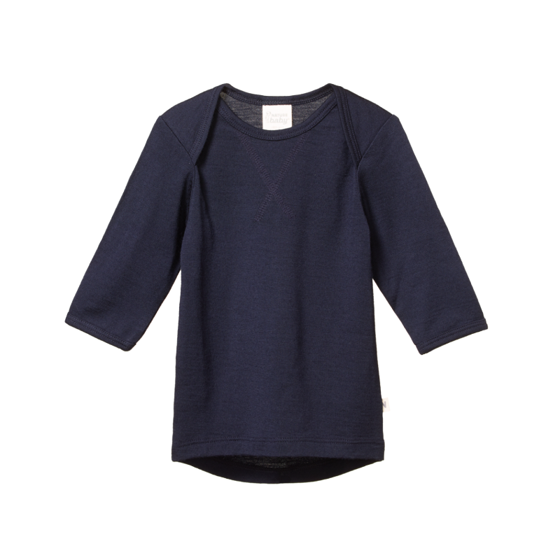 Nature Baby Merino Essential Tee - Navy