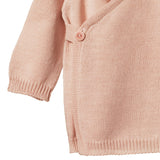 Nature Baby Merino Kimono Jacket - Rose Dust